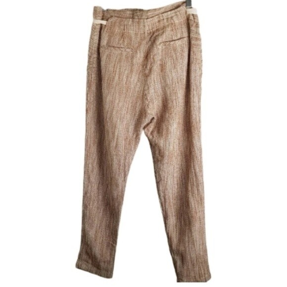 NWT Free People Size 4 Caraway Light At Sunrise Cotton Drawstring Cropped Pants - Picture 7 of 11